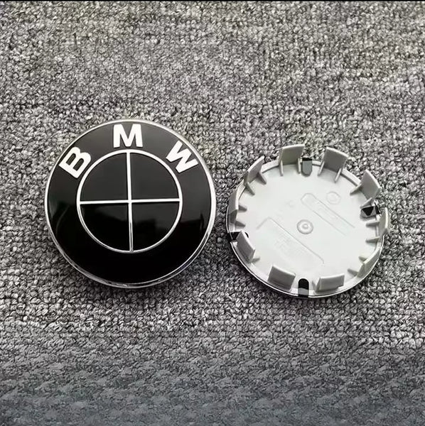BMW GROUP 4Pcs 56/68mm Car Wheel Centre Hub Cap For BMW E87 M Performance E36 E46 E60 E90 E91 E92 E93 F30 F20 M3