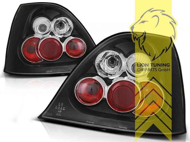 LTG Halogen Rear Lights Tail Lamps Rover 200 25 RF 95-00 black LHD