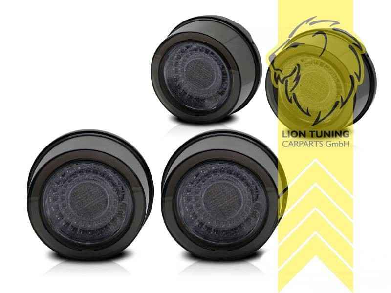 LTG LED Halo Ring Afterburner Rear Lights Tail Lamps Ferrari F355 360 smoke LHD