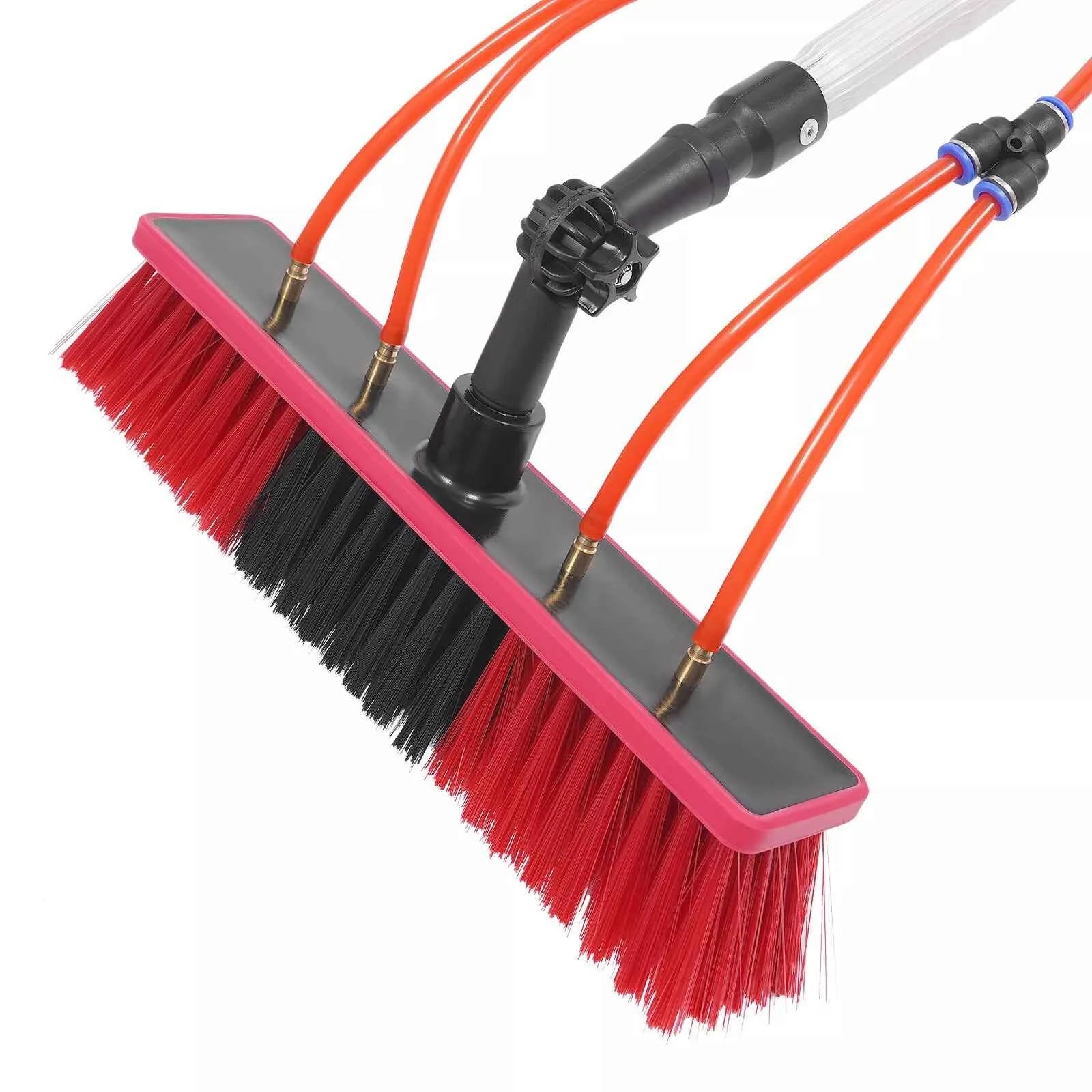 Window Cleaning Pole 5M Water Fed Brush 35CM Solar Panel Cleaner