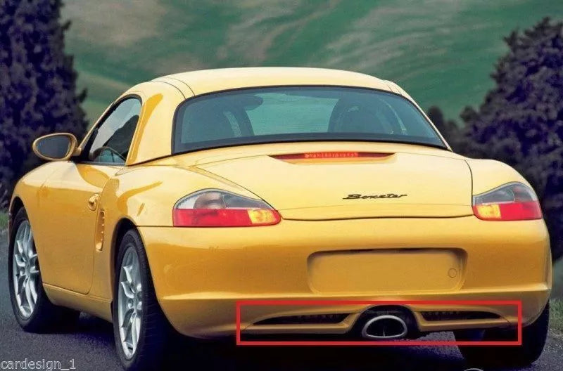 Aftermarket Body Styling Porsche Boxster 986 Boxster 97-04 Aero Rear Bumper Spoiler Valance Skirt Diffuser Diffusor