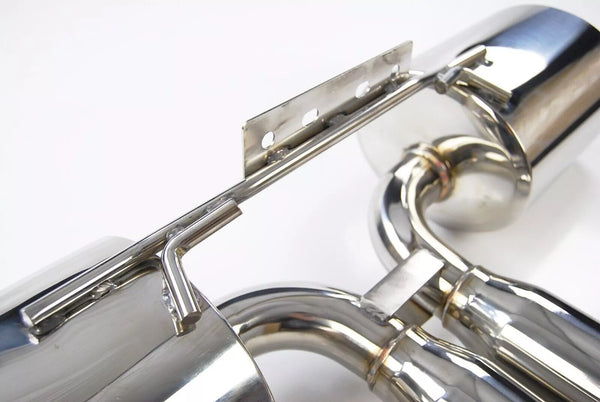 Aftermarket Stainless Steel Dual Centre Exit Backbox Exhaust Silencer Muffler For Porsche Boxster 986 2.5 2.7 3.2 97-04