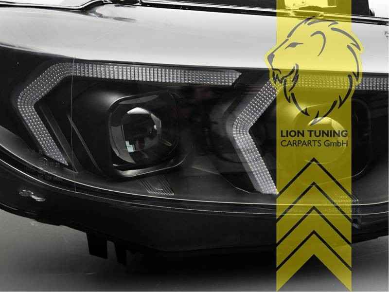 LTG Pair LED DRL Halogen Headlights BMW F32 Coupe F33  F36 13-21 Cabriolet LHD