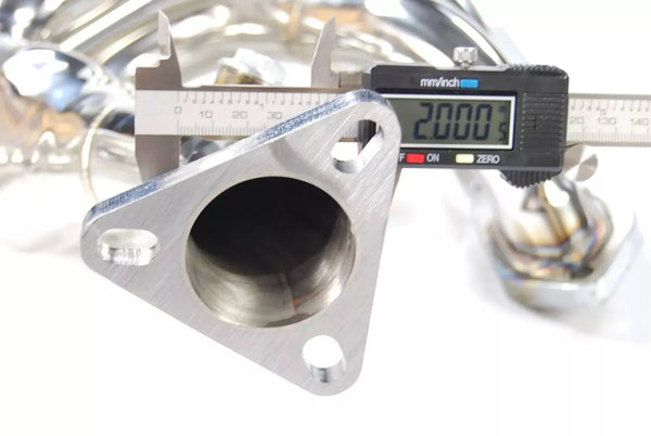 Aftermarket Performance Stainless Steel Exhaust Manifold Manifolds For Porsche Boxster 986 2.7 3.2 00-04 (Not compatible with Tiptronic)