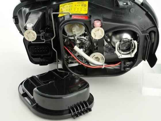 FKA Pair DEPO Headlights VW Golf 4 1J 98-03 black Universal RHD LHD