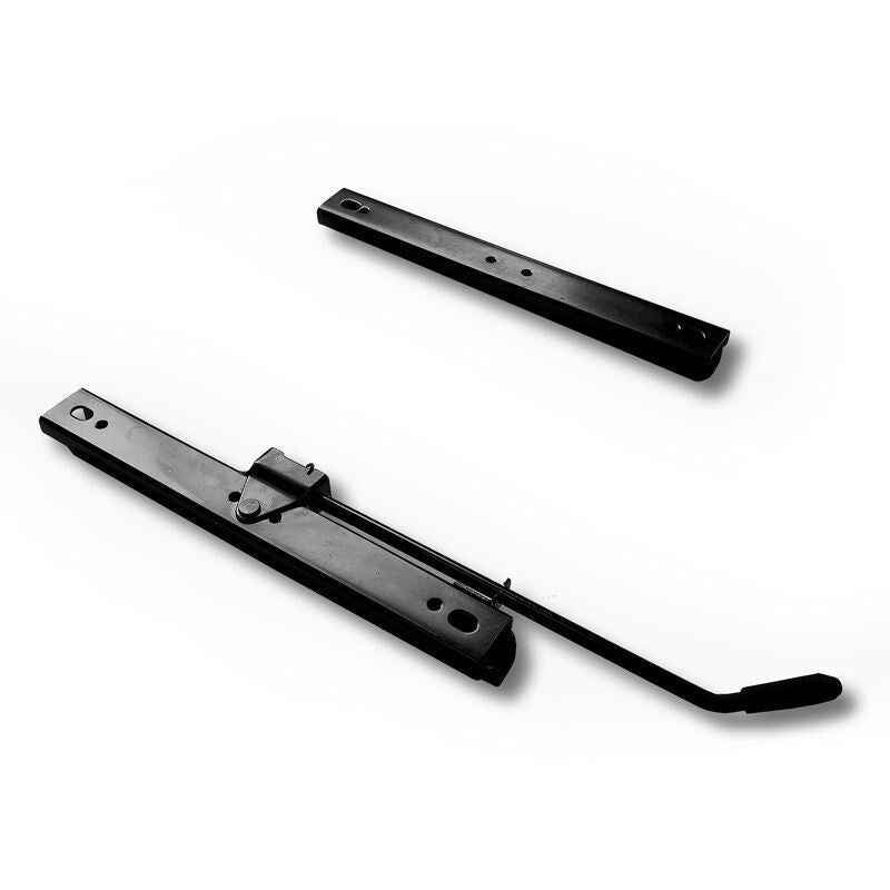 ATS AK x1 Univ Reclining Sports Bucket Seat Black Red Stitch Carbon + slides