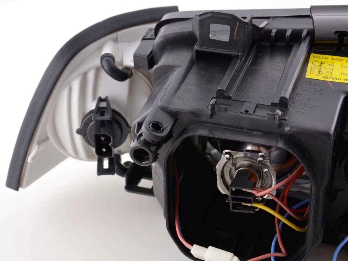 UK FKA DEPO Pair LED Halogen Headlights BMW 3 Limo E36 92-98 Chrome RHD / LHD