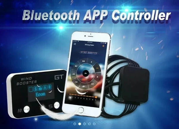 UK WINDBOOSTER GT Bluetooth Mobile App Throttle Controller T5 T6 Ibiza 6 Golf 4