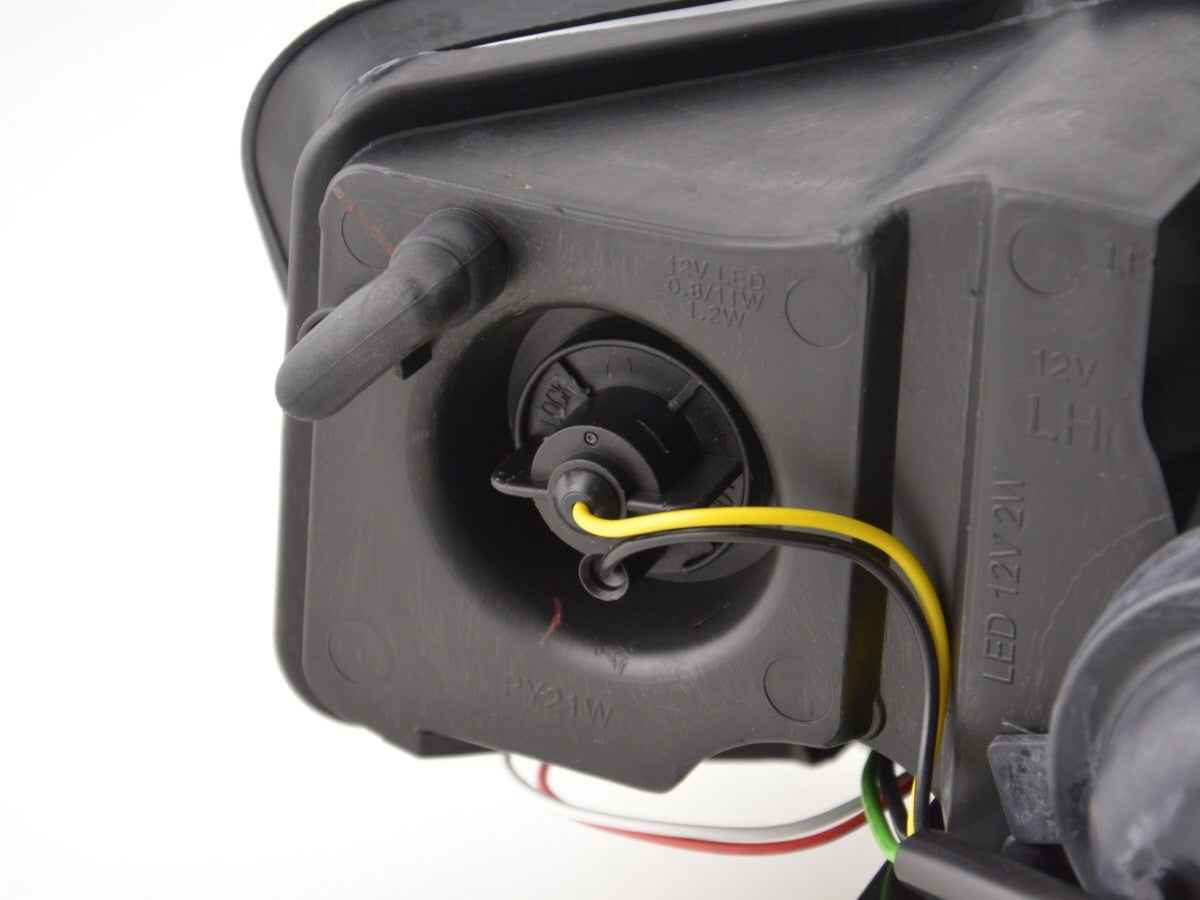 FKA Pair Sonar LED DRL Lightbar Headlights Audi A4 B6 8E 01-04 chrome RHD UK