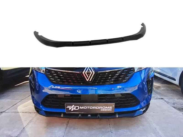 MTD Front Bumper Splitter Renault Clio 5 Mk5 Facelift 23-25 Gloss Black ABS