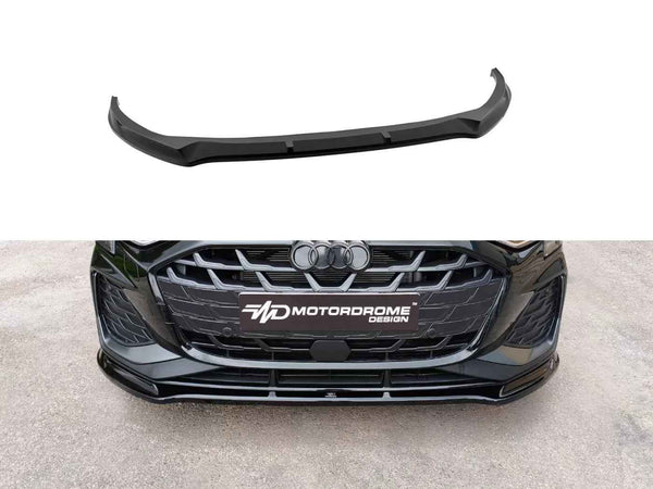 MTD Front Bumper Splitter Audi S3 / A3 S-Line 8Y Facelift Gloss Black ABS