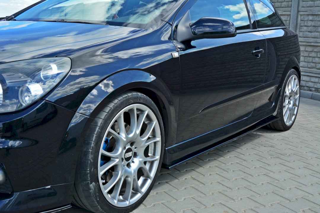 Maxton Design - SIDE SKIRTS DIFFUSERS OPEL ASTRA H (FOR OPC / VXR)