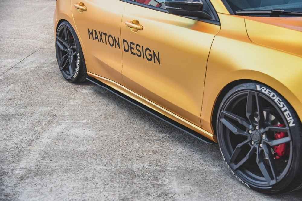Maxton Design - RACING SIDE SKIRT SPLITTERS FORD FOCUS MK4 ST/ MK4 ST LINE (2019-)