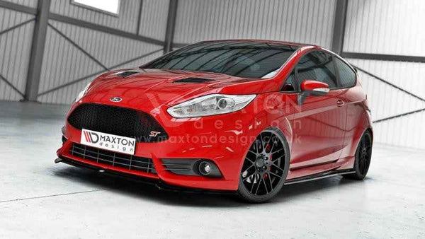 Maxton Design - FRONT SPLITTER V.3 FIESTA MK7 ST FACELIFT 2013-2017
