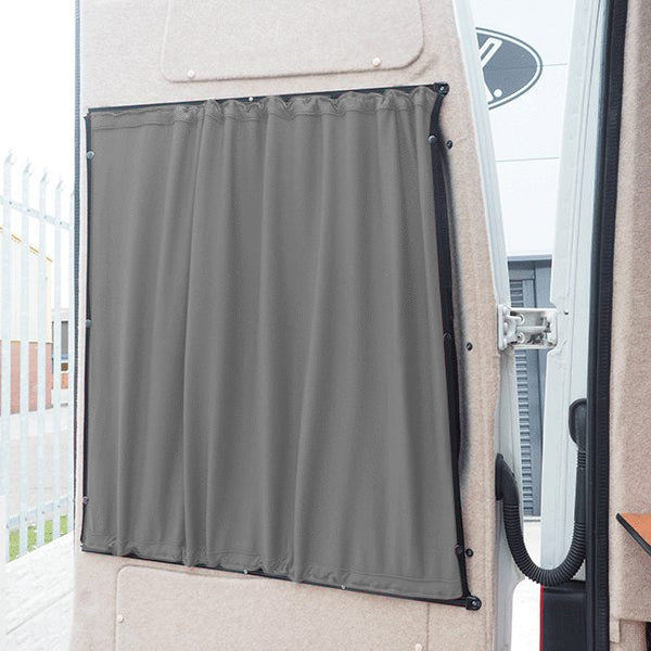 For VW Crafter Premium 1 x Barndoor Window Curtains Van-X