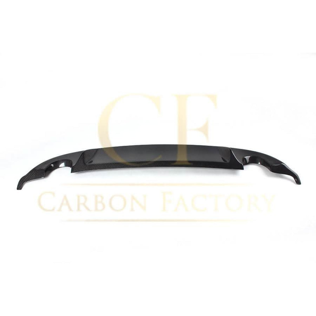 GT Style Carbon Fibre Rear Diffuser Dual Exhaust for VW Golf MK6 08-13