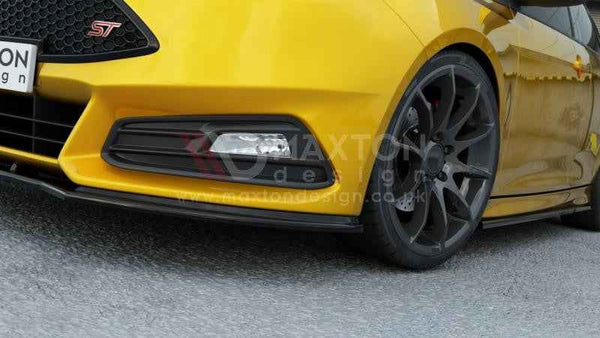 Maxton Design - FRONT SPLITTER V.1 FOCUS ST MK3 FACELIFT MODEL
