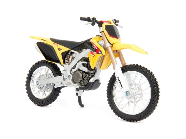 Suzuki RM-Z450 Yellow 1:18 Scale Bburago Diecast Model