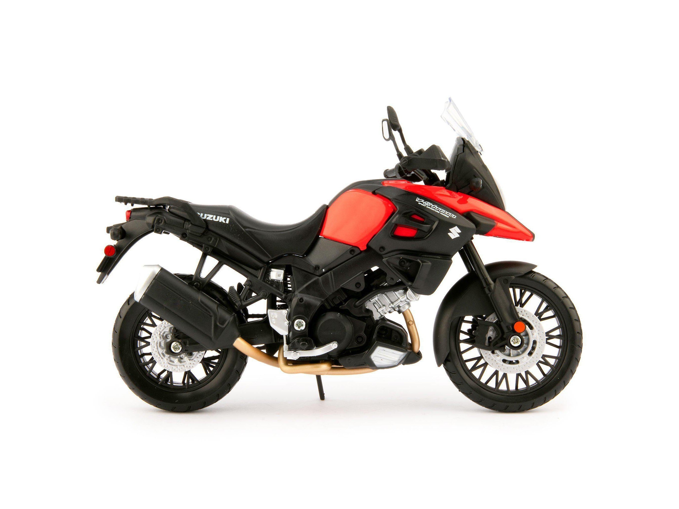 Suzuki V-Strom 1000 red - 1:12 Scale Motorbike Model