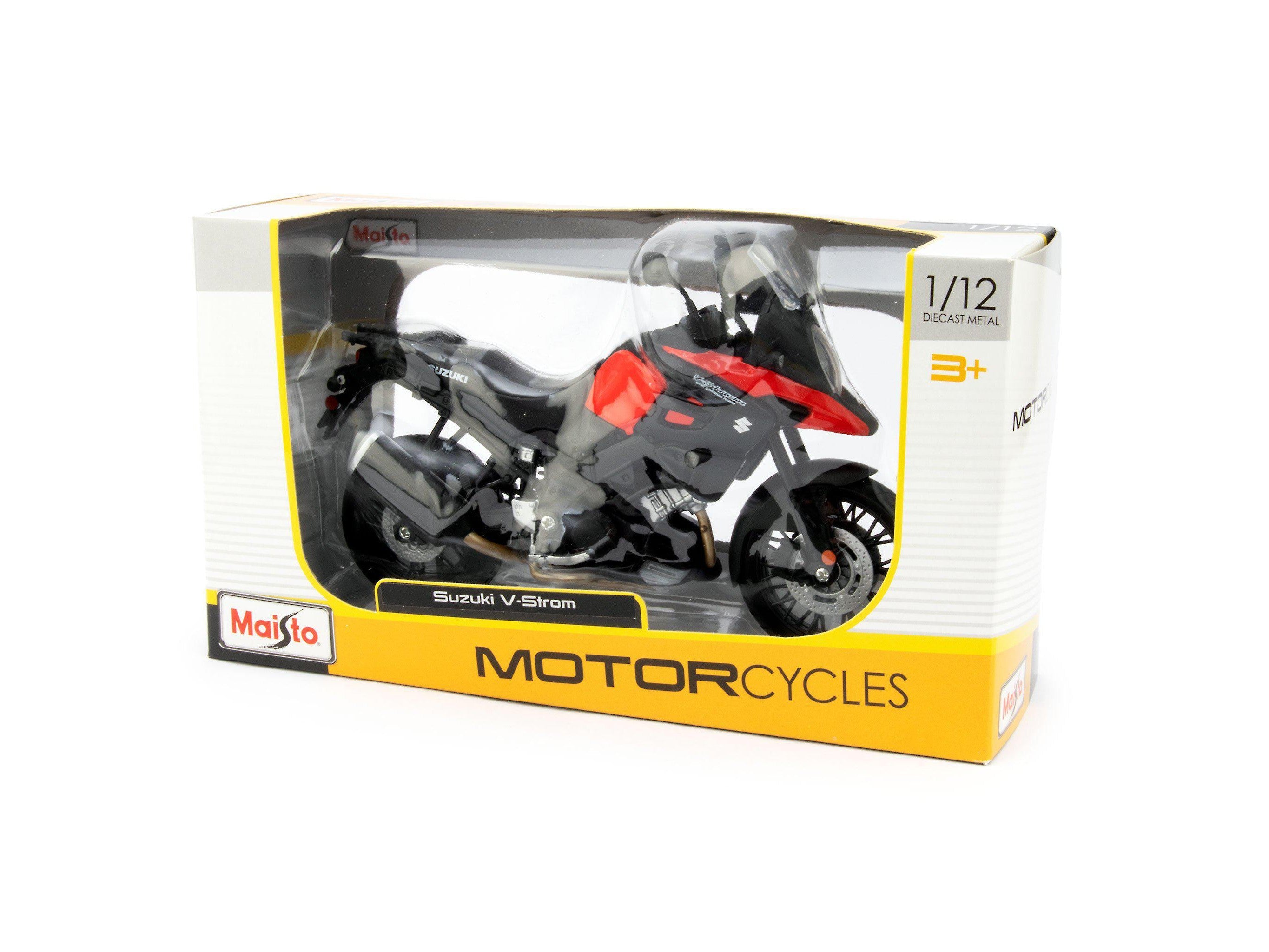 Suzuki V-Strom 1000 red - 1:12 Scale Motorbike Model