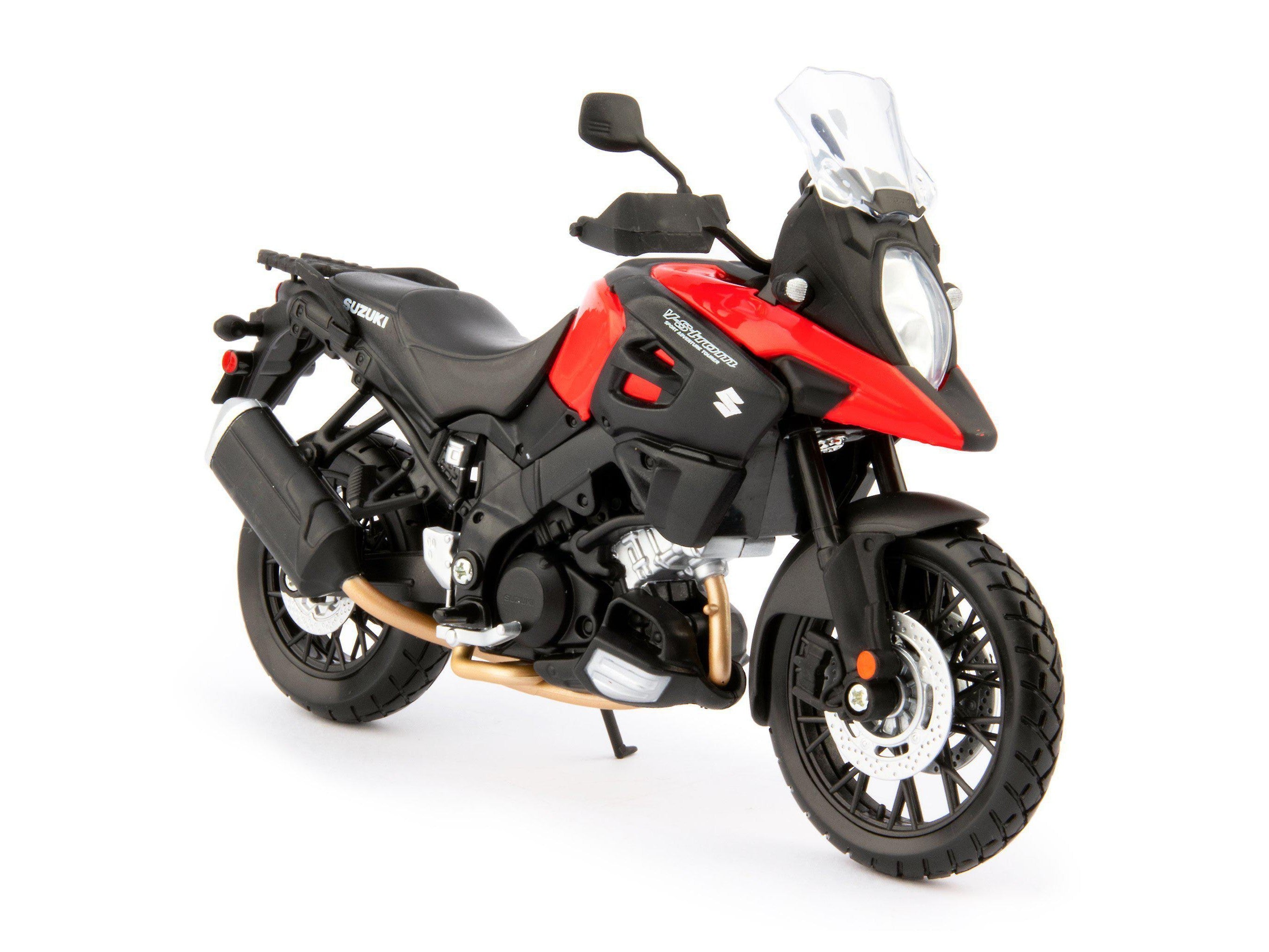 Suzuki V-Strom 1000 red - 1:12 Scale Motorbike Model