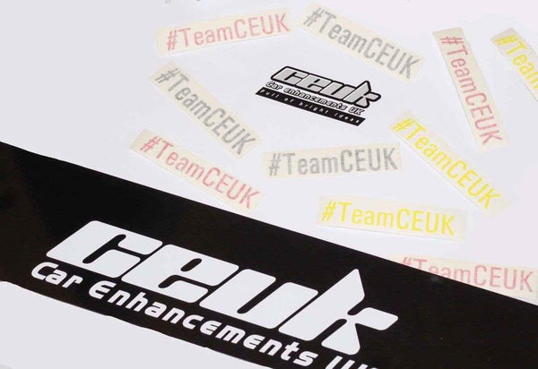 #TeamCEUK Sticker – Official Supporter Vinyl | Multiple Colours