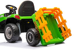 Kids Ride-On Tractor 12v With Parental Remote
