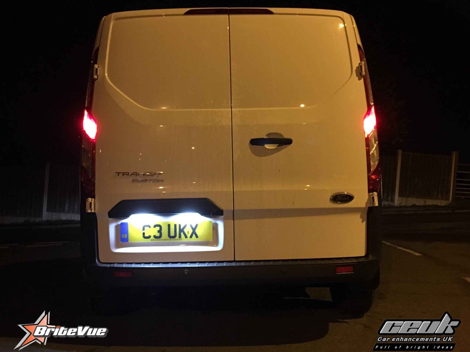Transit Custom LED Number Plate Light – Sealed Unit | CEUK (501 | T10 | W5W)