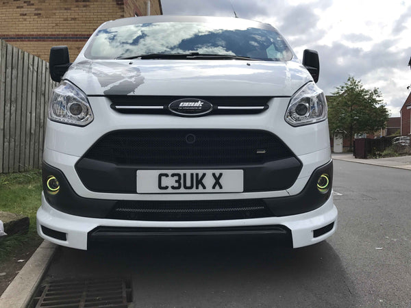 Transit Custom RGB Halo DRL Kit | CEUK Bluetooth-Controlled LED Upgrade