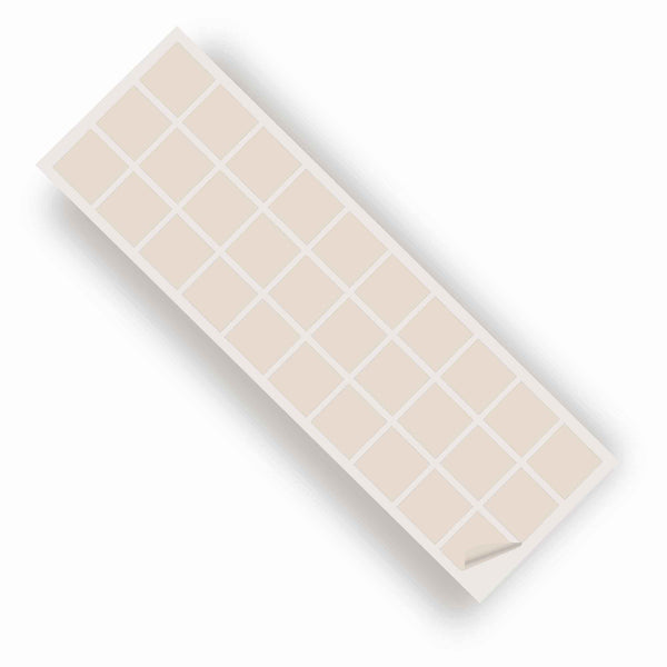 Transparent Gloss 2 in SQ Vinyl Wall Tile Stickers Kitchen & Bathroom Transfers