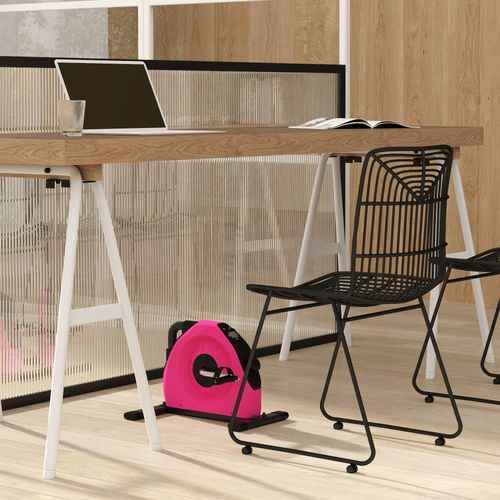 SPORTNOW Mini Exercise Bike, Under Desk Bike for Legs, Arms Workout