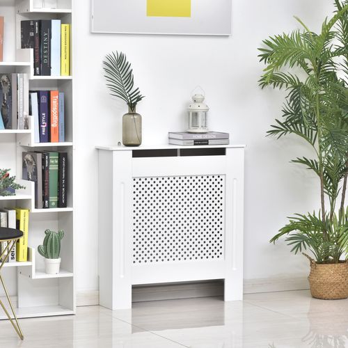 Radiator Cover Heating Cabinet Grill Style Diamond Design 78Lx19Wx82Hcm