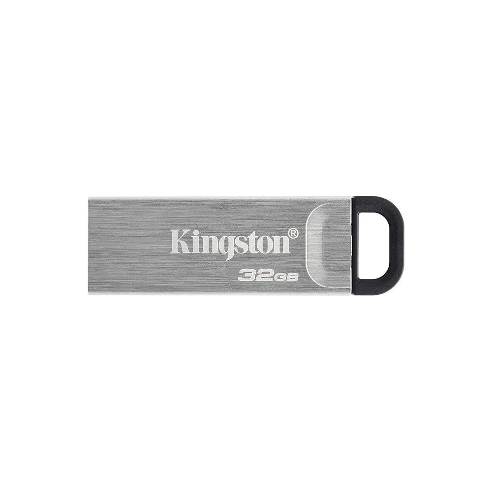 Kingston DataTraveler Kyson USB 3.2 Gen 1 Flash Drive 32GB - Stylish Capless Metal Case