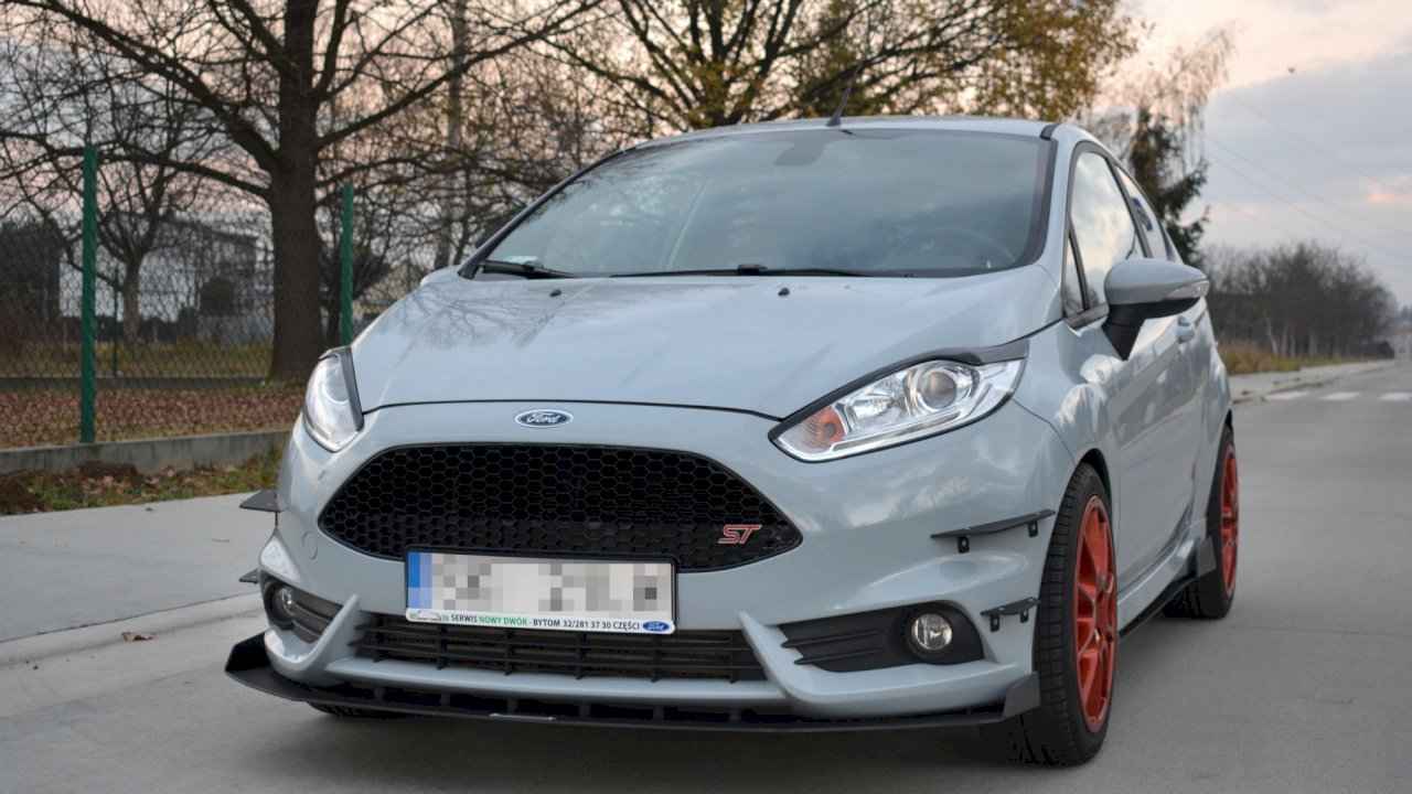 Maxton Design - Front Racing Splitter V.3 Ford Fiesta MK7 ST Facelift (2013-2017)