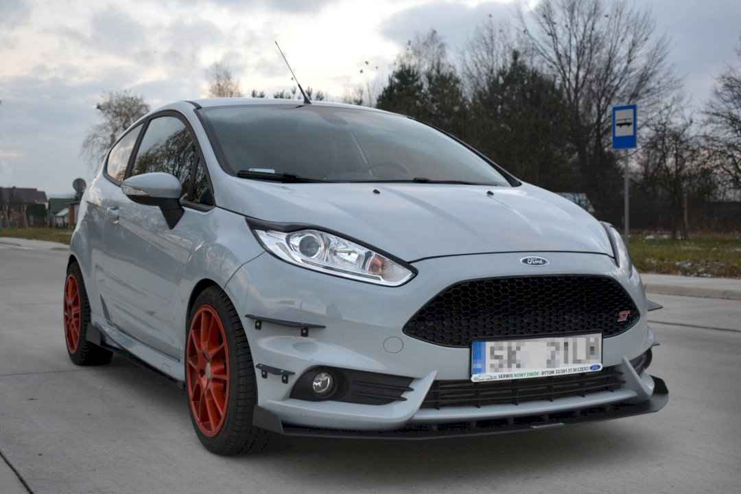 Maxton Design - Front Racing Splitter V.3 Ford Fiesta MK7 ST Facelift (2013-2017)