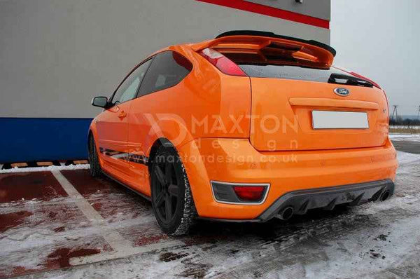 Maxton Design - REAR SIDE SPLITTERS FORD FOCUS MK2 ST PREFACE MODEL FITS WITH MAXTON REAR VALANCE