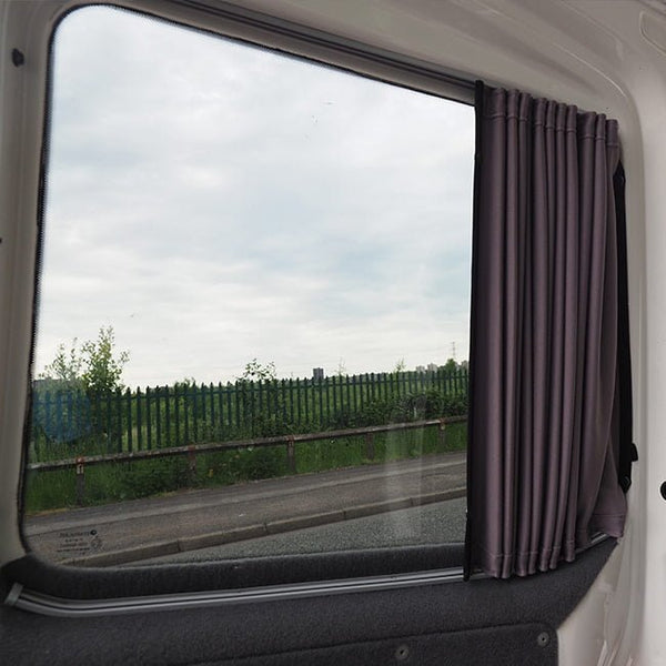 For VW T5 Premium Barndoor Window Curtain Van-X Interior Styling