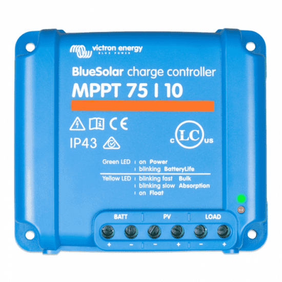 Victron Bluesolar MPPT 75/10 10A Solar Charge Controller | 4Boats