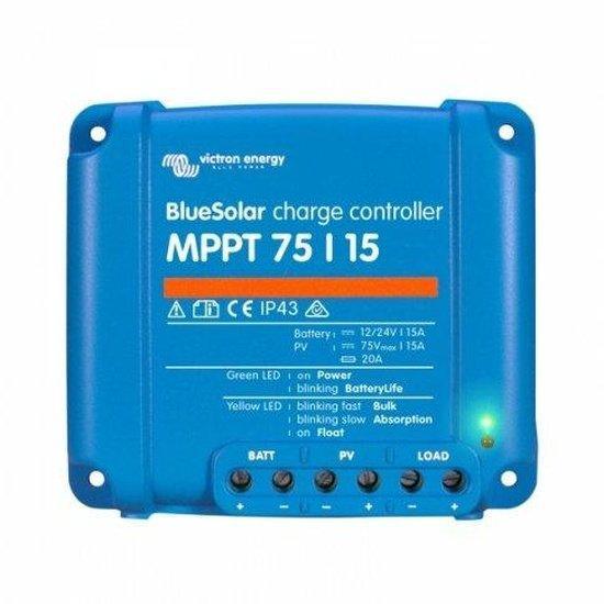 Victron BlueSolar MPPT 75/15 15A solar charge controller | 4Boats