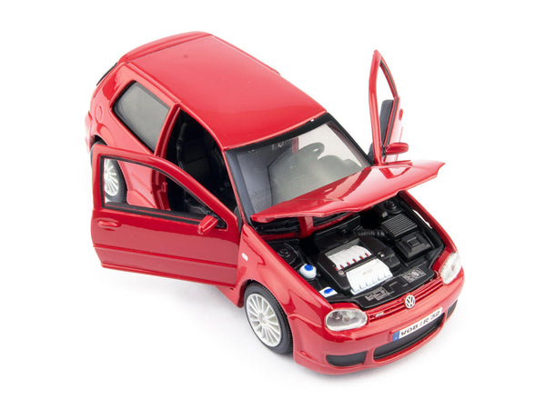 Volkswagen Golf Mk4 R32 red - 1:24 Scale Model Car