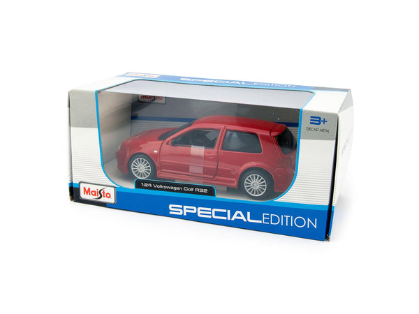 Volkswagen Golf Mk4 R32 red - 1:24 Scale Model Car