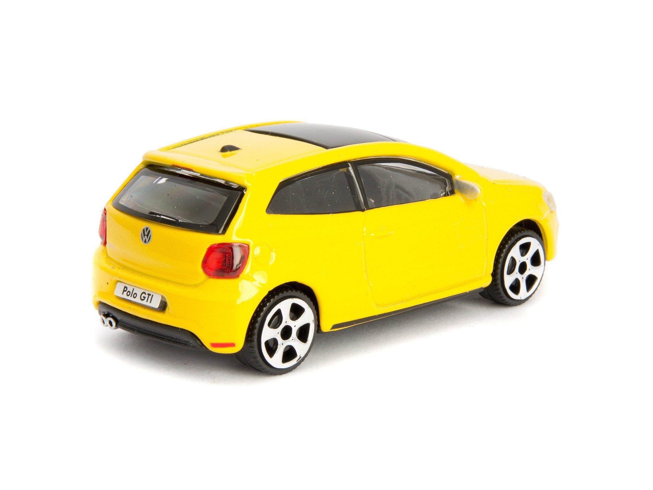 Volkswagen Polo GTi Mk5 yellow - 1:43 Scale Toy Car
