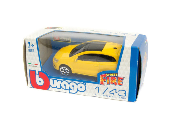 Volkswagen Polo GTi Mk5 yellow - 1:43 Scale Toy Car