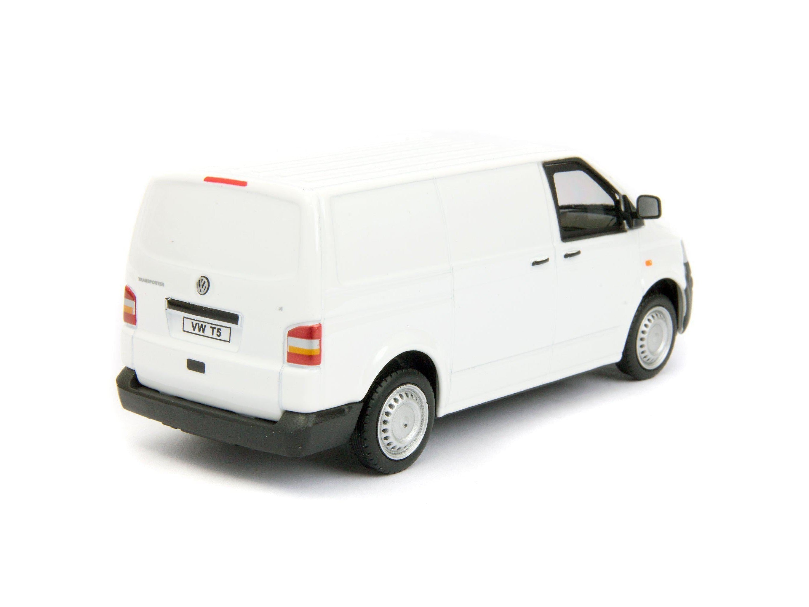 Volkswagen T5 2010 white - 1:43 Scale Model Van