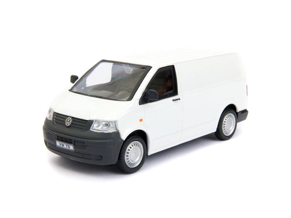 Volkswagen T5 2010 white - 1:43 Scale Model Van
