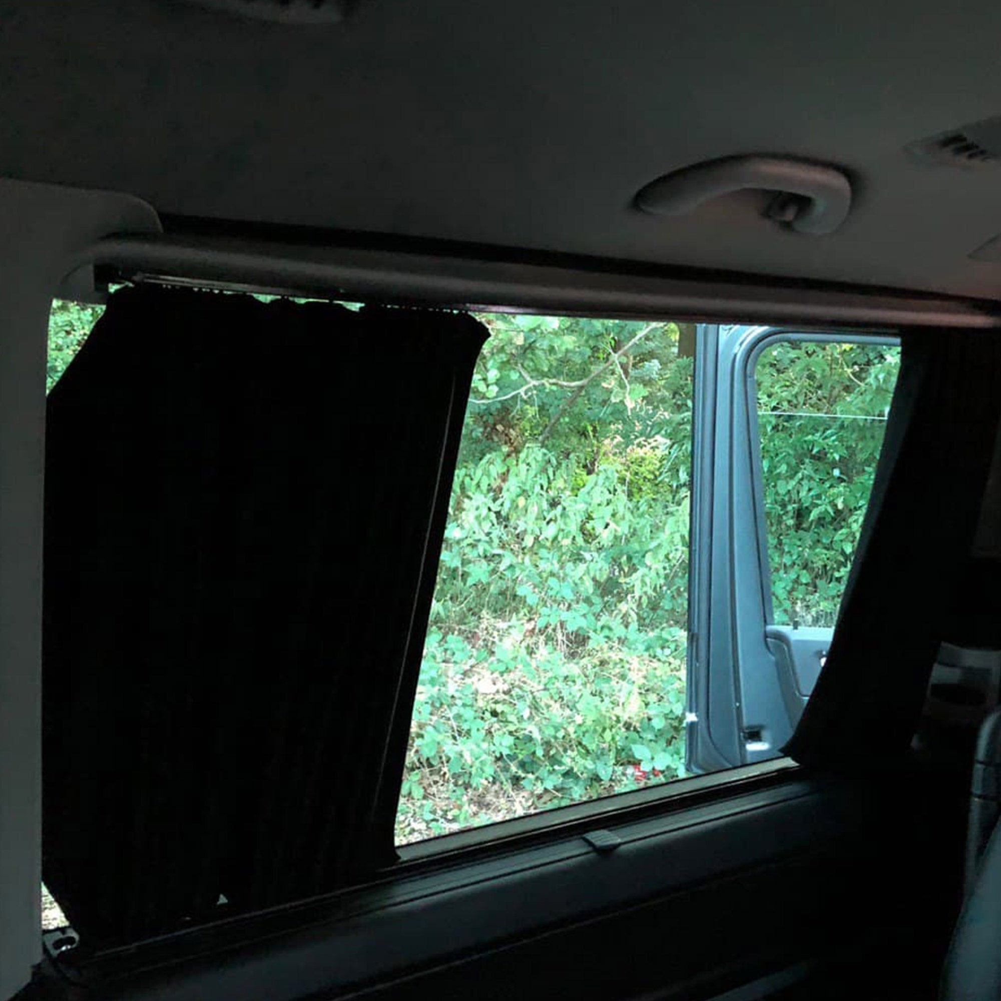 For VW T5 Caravelle / Shuttle Premium Window Curtains - Black/Black - CREATE YOUR OWN BUNDLE! Van-X