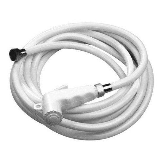 White Shower Deck Shower Head with 5m Hose | 4Boats