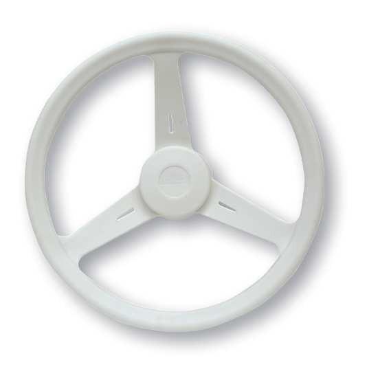 White Steering Classic Wheel 350mm (14 in) | 4Boats