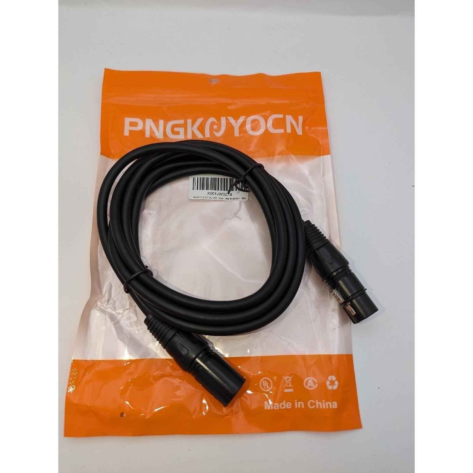 XLR Audio Cable Male to Female  3-pin Microphone Cord Shielded Noise Free