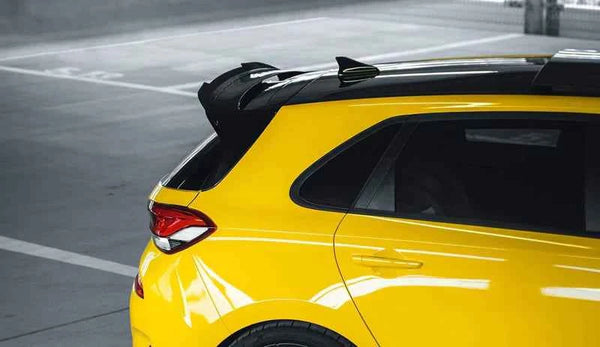 HYUNDAI I30 N EVO-1 GLOSS BLACK REAR SPOILER BY ZAERO (2018+, PD)
